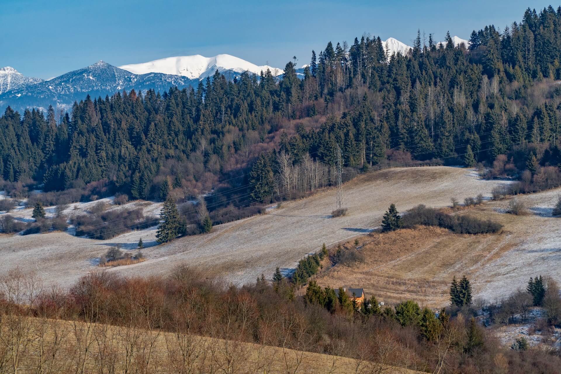 Okolice Beszeniowej na slowacji obfituja w przyjemne punkty widokowe