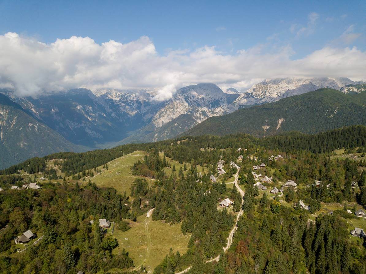 Piękne góry Słowenii