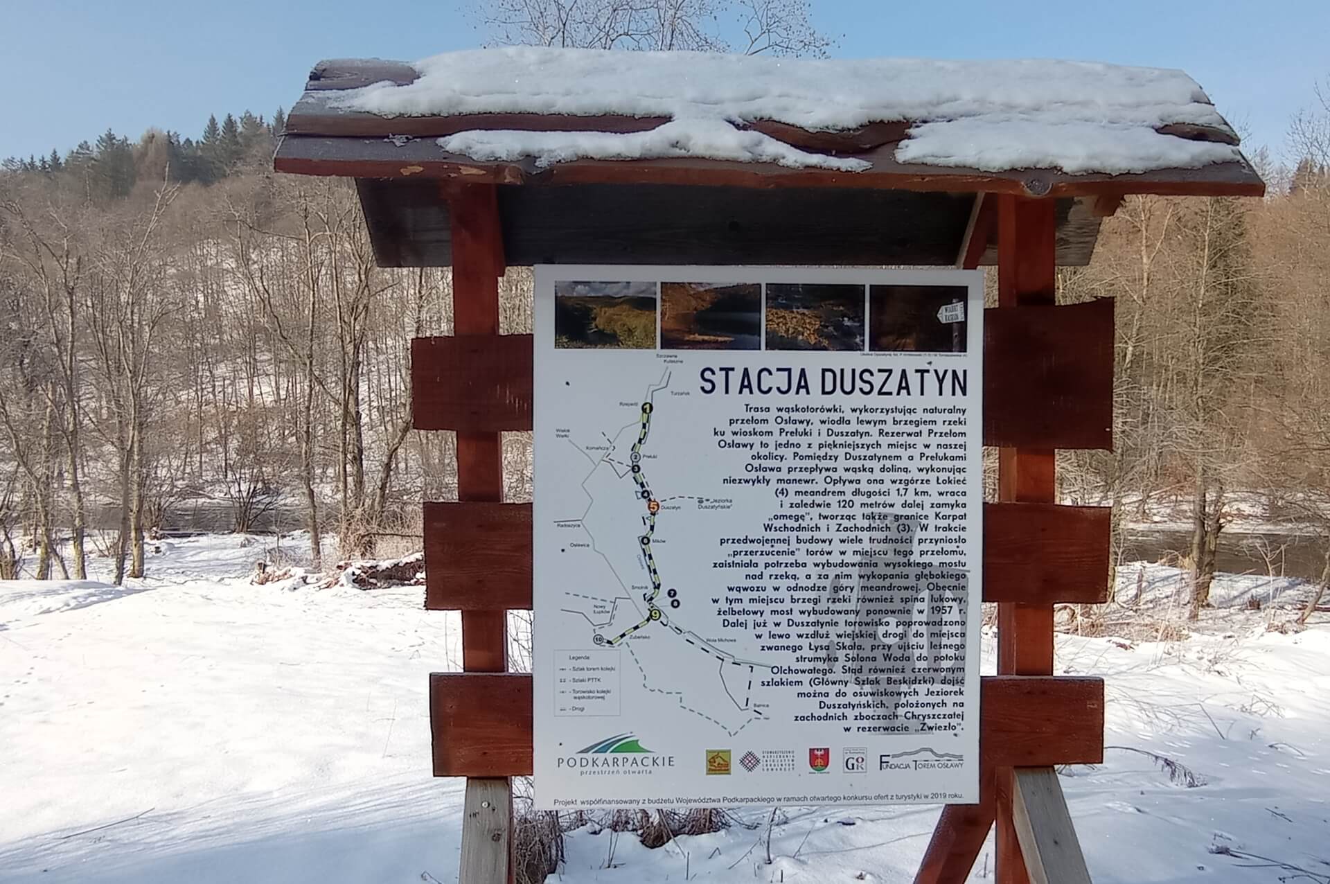 Stacja Duszatyn - Bieszczady