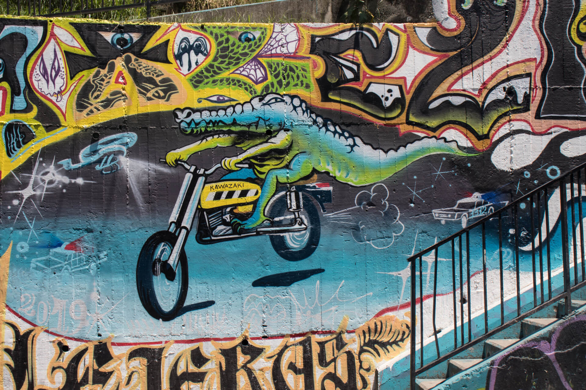 Piekne grafiti ktore mozna spotkac na ulicach kolumbii