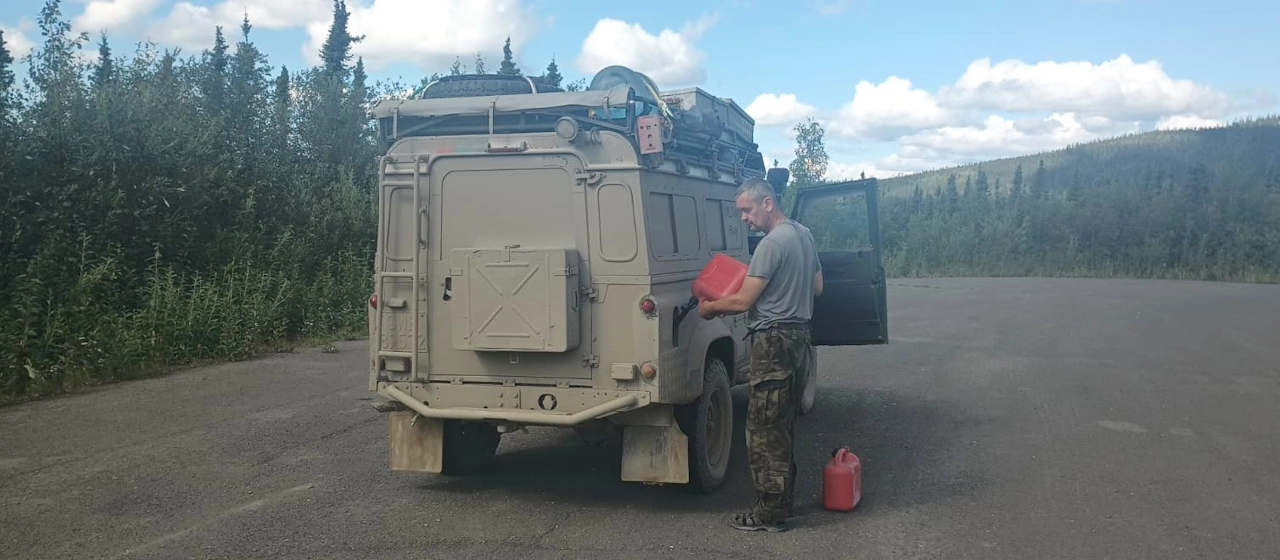 Podróżujemy Defenderem