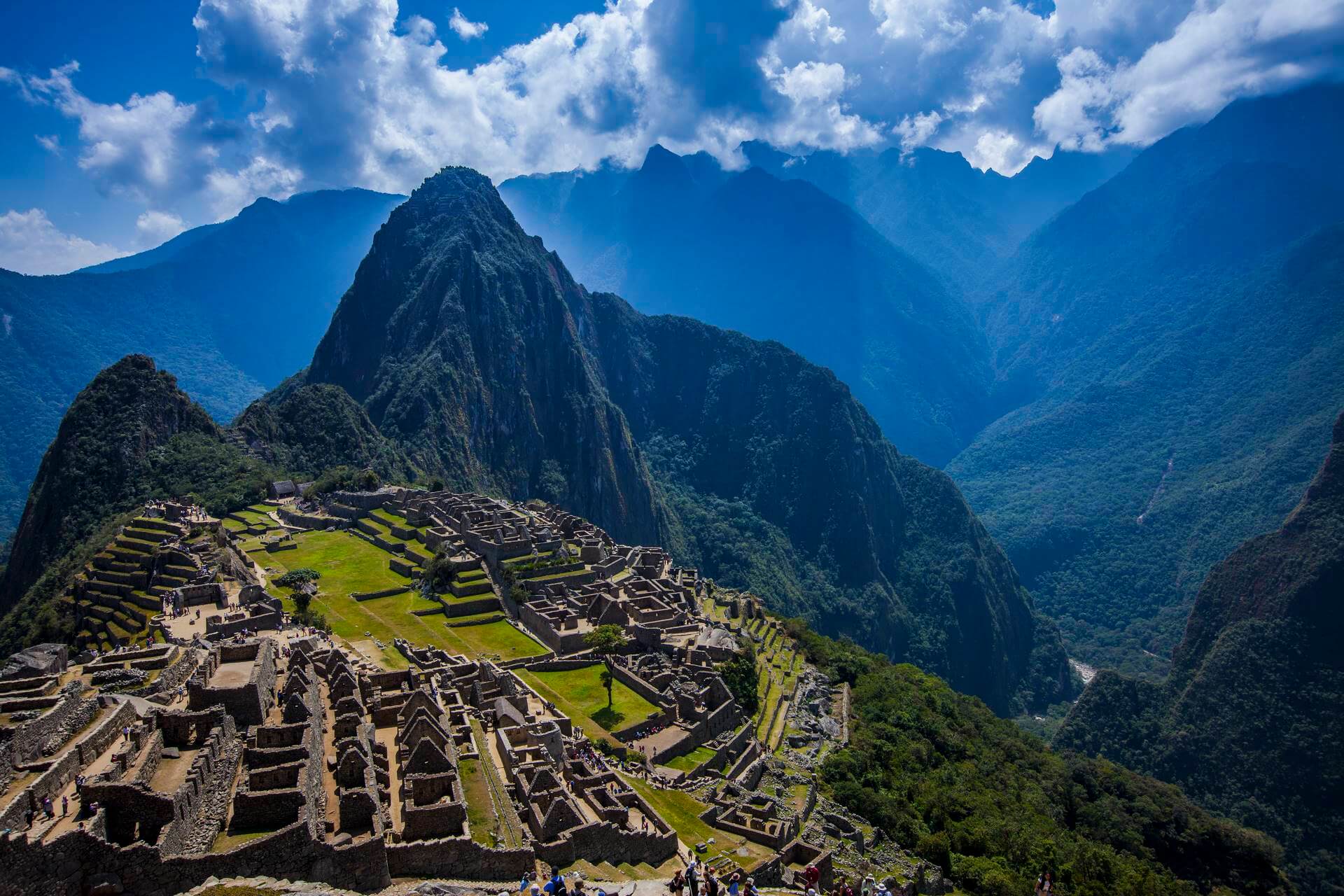 Najlepiej zachowane miasto Inkow - Machu Picchu
