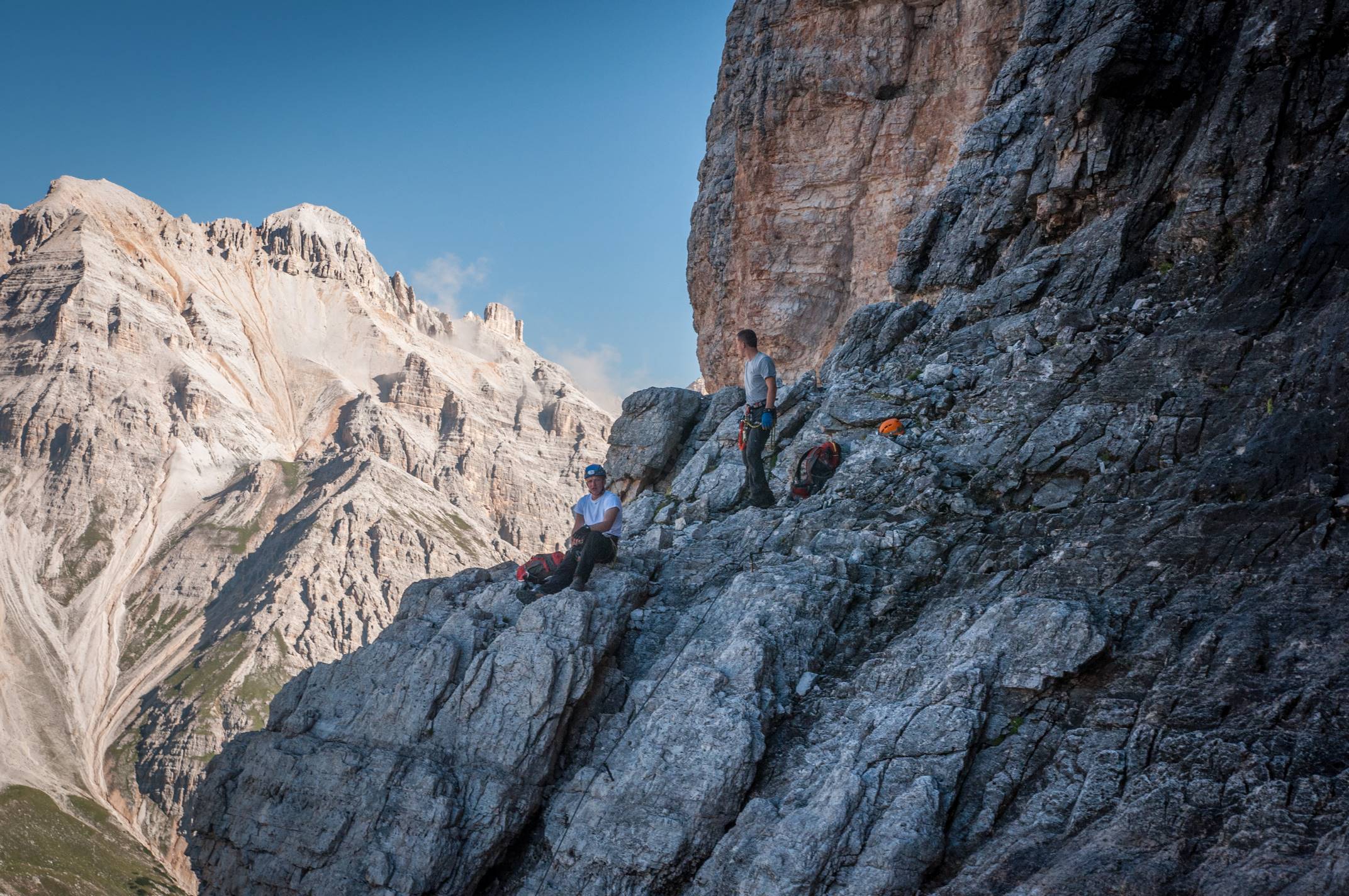 Piękne ferraty w Dolomitach - Via Ferrata Lipella