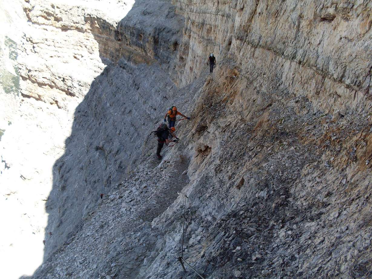 Piękne ferraty w Dolomitach - Via Ferrata Lipella