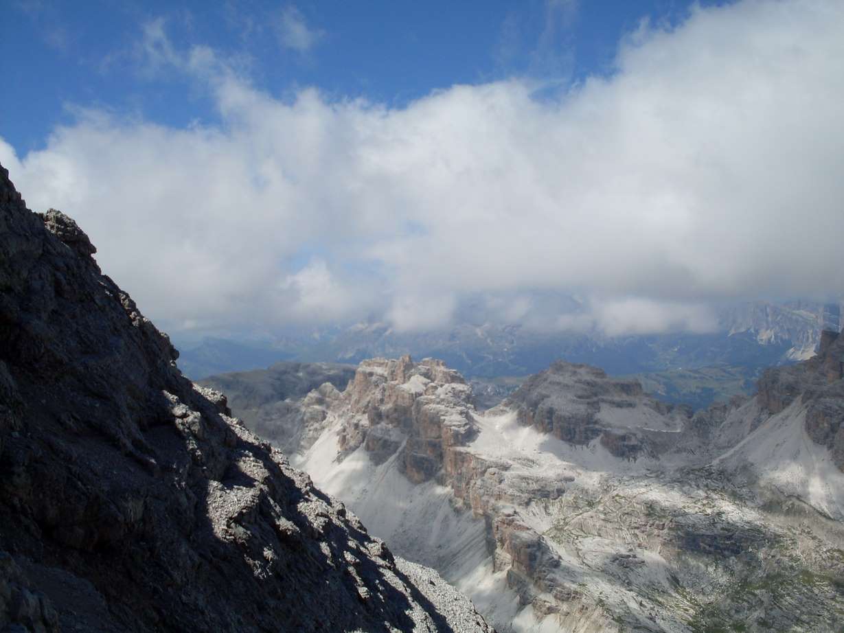 Piękne ferraty w Dolomitach - Via Ferrata Lipella