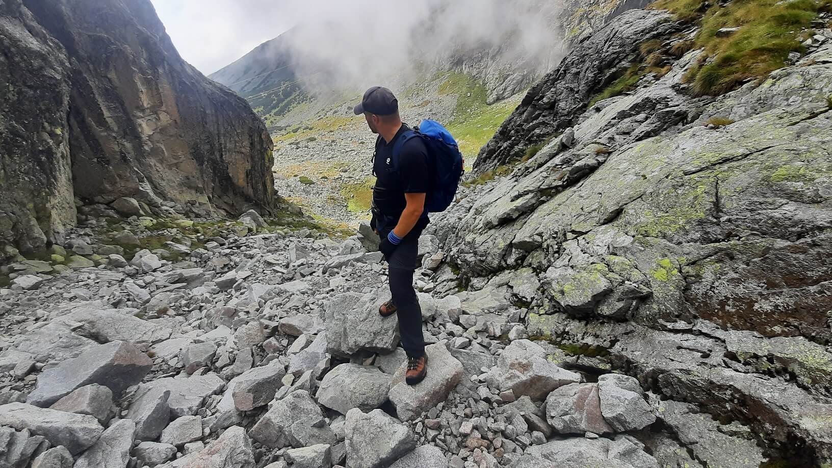 Podejscie na Kiezmarski Szczyt w niezawodnych keen Targhee III Mid WP