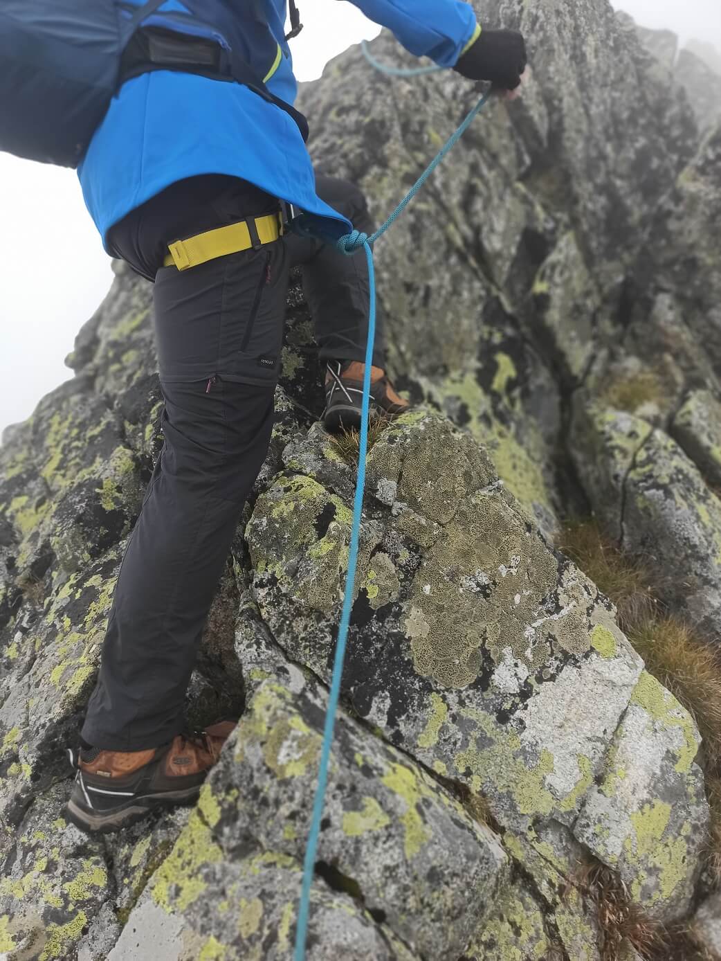 Wspinaczka w tatrach w butach trekkingowych keen targhee III mid Wp