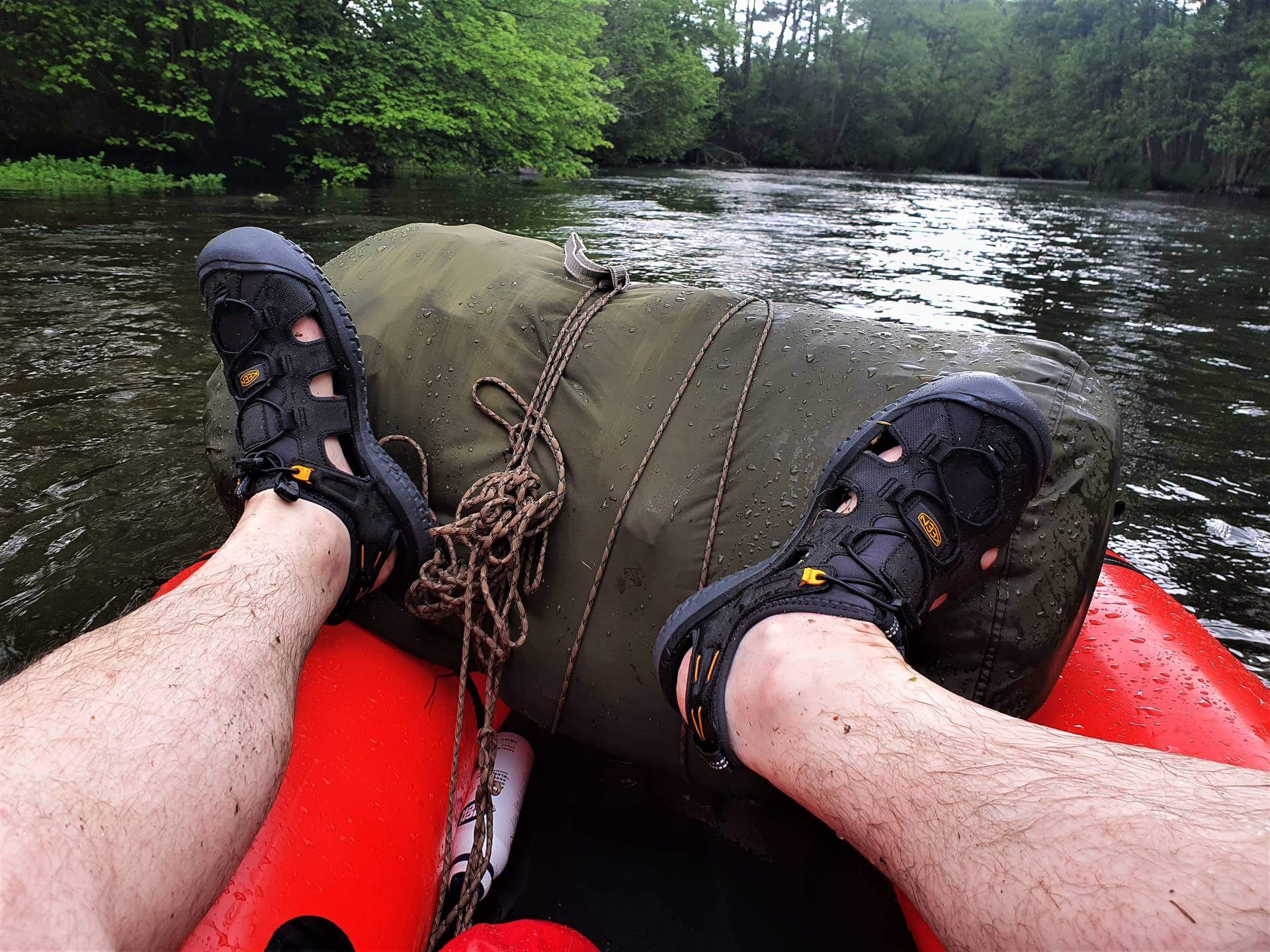 Maly ponton i sandaly Keen Solr