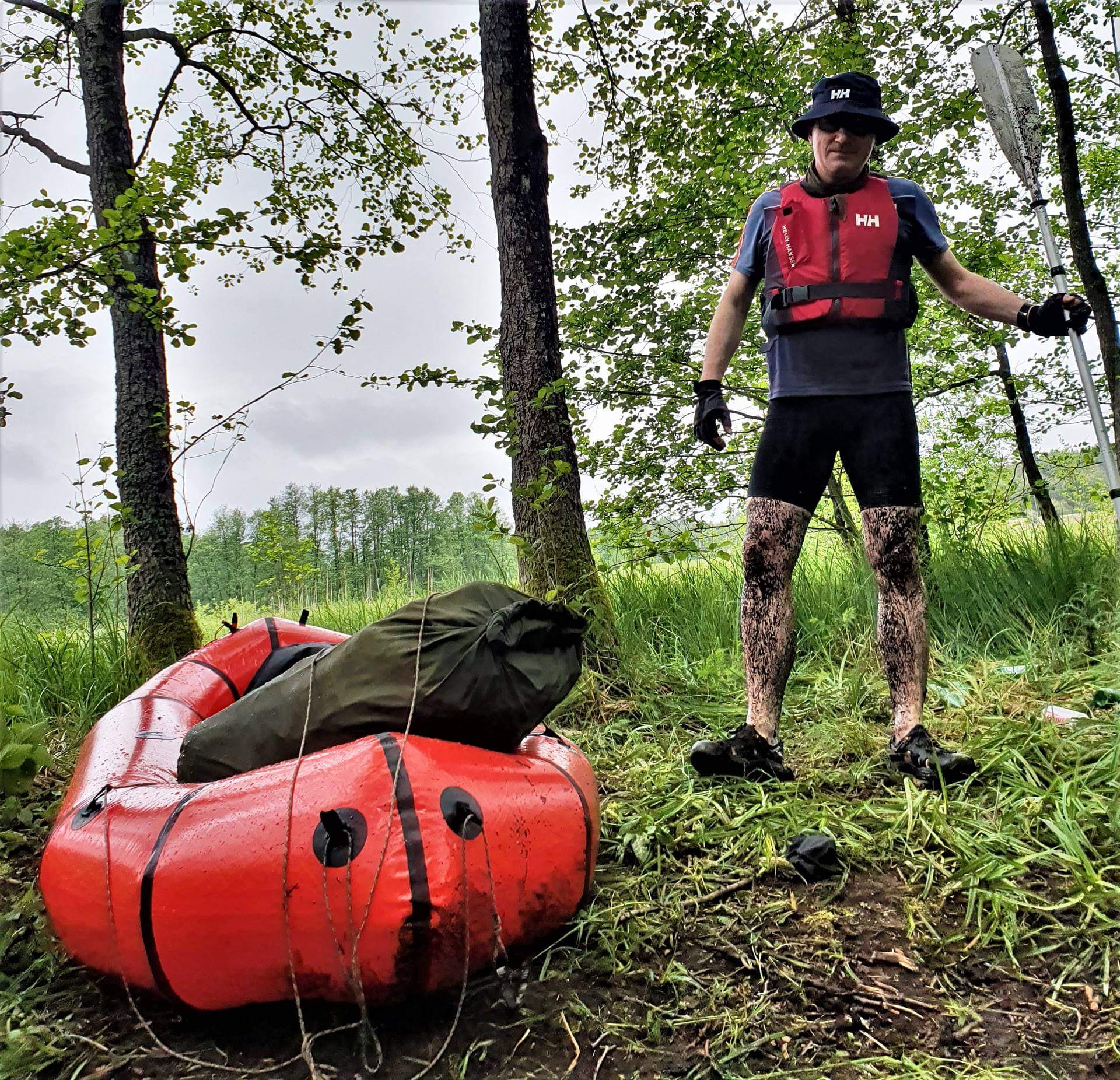 Sandaly Keen Solr swietnie trzymaja stope nawet w blocie