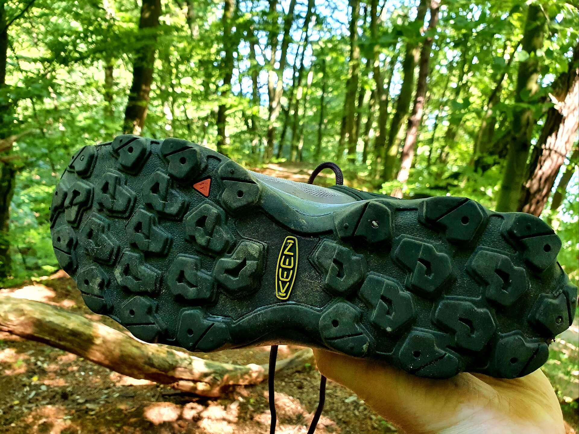 Podeszwa Keen All Terrain zapewni stabilny i pewny krok na kazdym podlozu