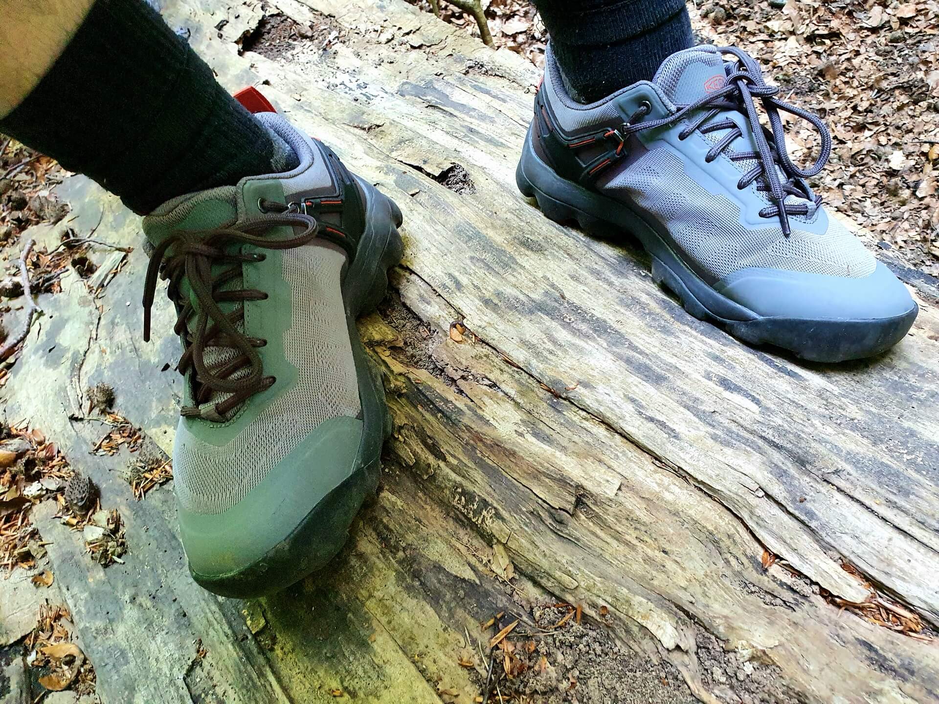 Przewiewna siateczka to element wyrozniajacy buty trekkingowe Keen Venture Vent