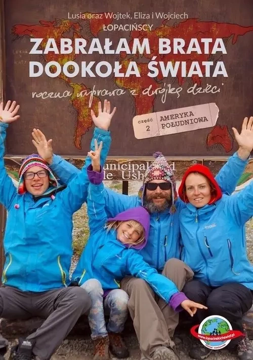 KSIĄŻKA- ZABRAŁAM BRATA DOOKOŁA ŚWIATA 
