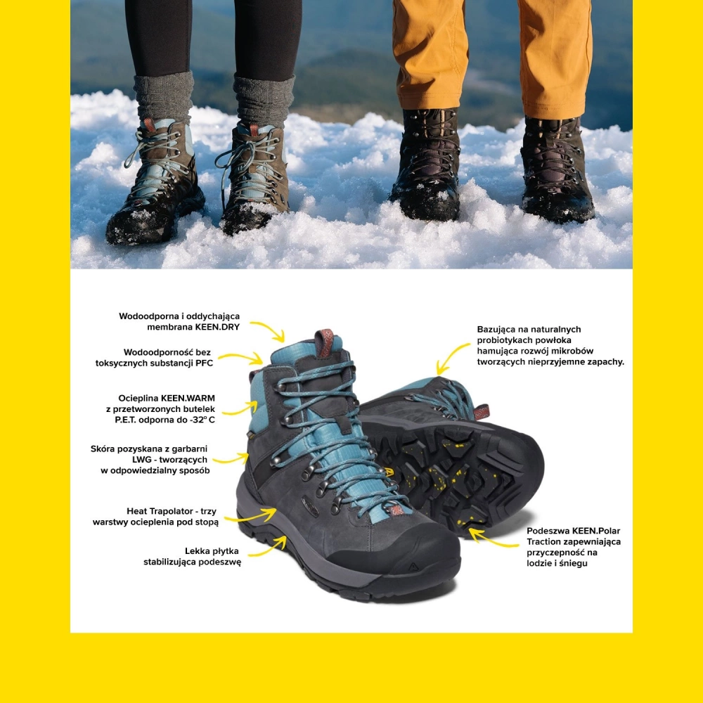 Buty trekkingowe / Śniegowce męskie KEEN REVEL IV MID POLAR